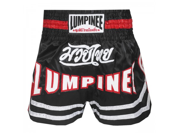 Lumpinee Short Boxe Thai : LUM-036-Noir